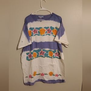 Size 2XL-Wearabouts Single Stitch Seashell T shirt